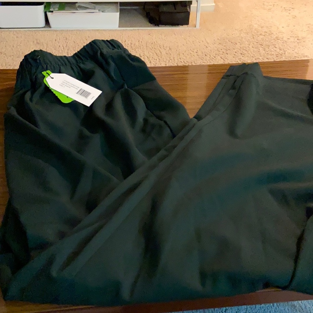 Universal Standard Dark Green Wide-Leg Jumpsuit Pants